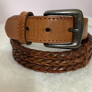 Billy Belts vintage brown leather Sz 30